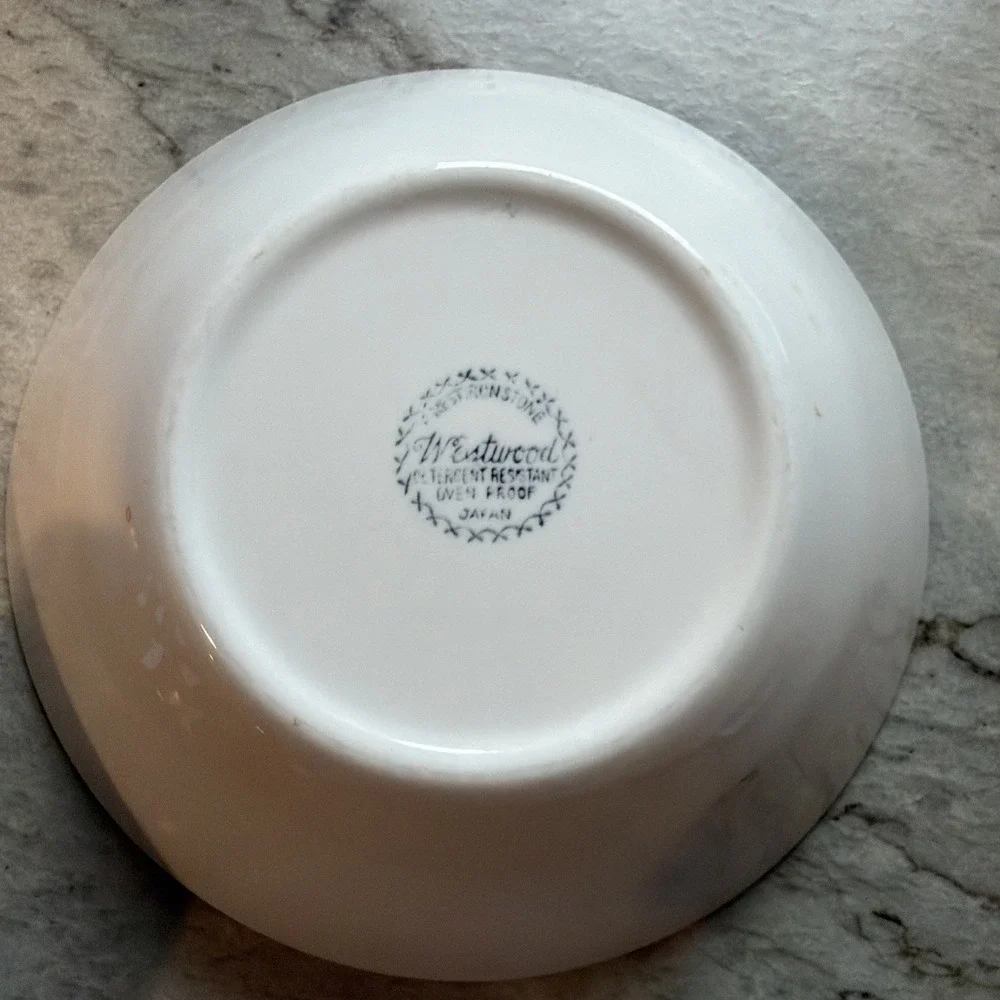 Vtg Westwood Fine IronStone 7.5